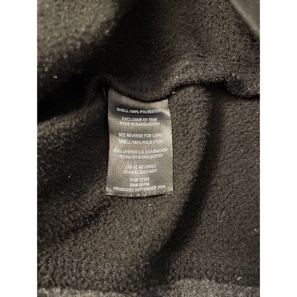 Beverly Hills Polo Club 1/4 Zip Up Soft Gray And Black Jacket Men’s Size L Large - Picture 3 of 8